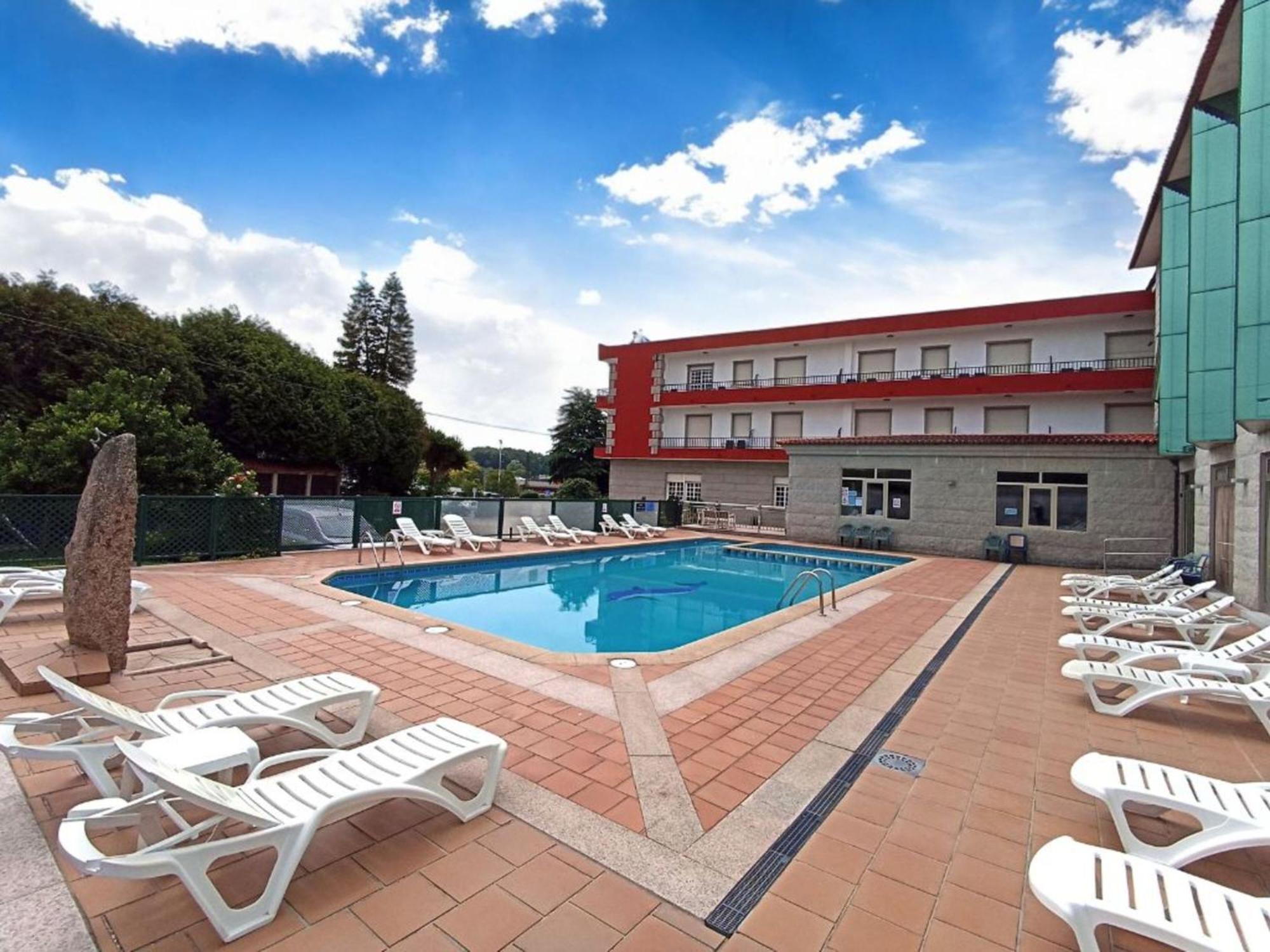 Hotel Galaico Sanxenxo Bagian luar foto